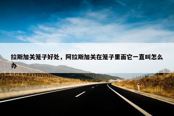 拉斯加关笼子好处，阿拉斯加关在笼子里面它一直叫怎么办