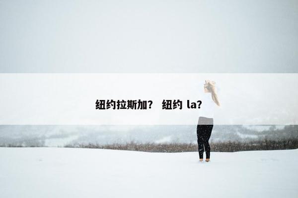 纽约拉斯加？ 纽约 la？