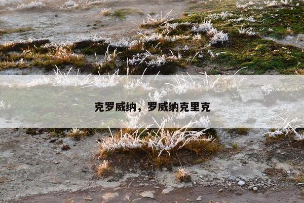 克罗威纳，罗威纳克里克