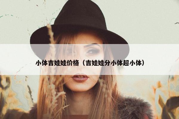 小体吉娃娃价格（吉娃娃分小体超小体）