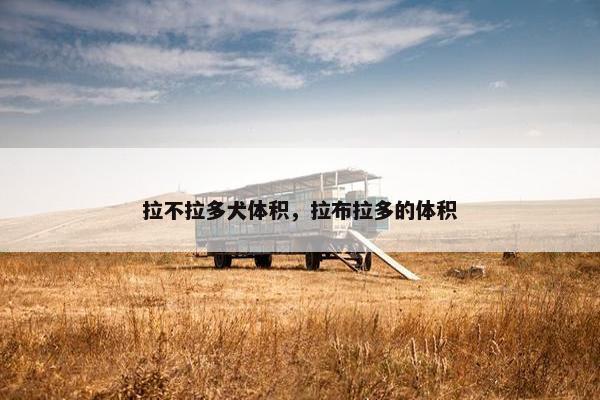 拉不拉多犬体积，拉布拉多的体积