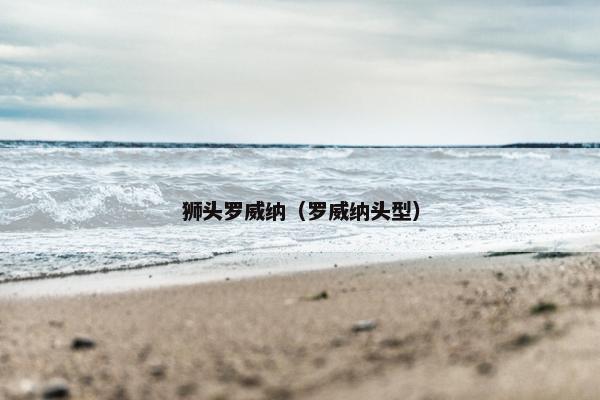狮头罗威纳（罗威纳头型）