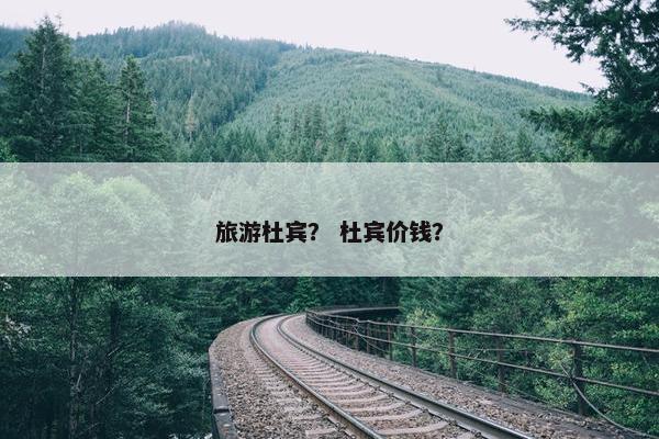 旅游杜宾？ 杜宾价钱？