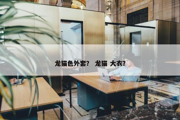 龙猫色外套？ 龙猫 大衣？