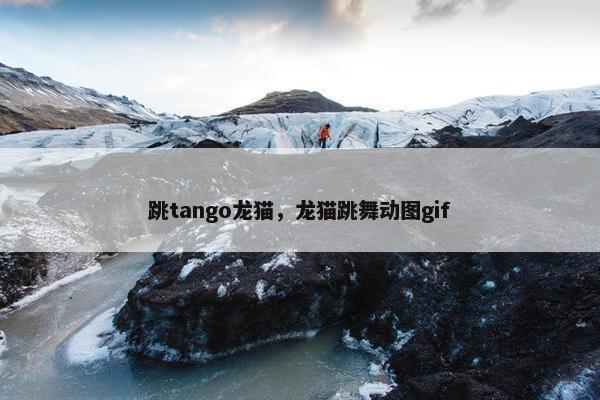 跳tango龙猫，龙猫跳舞动图gif