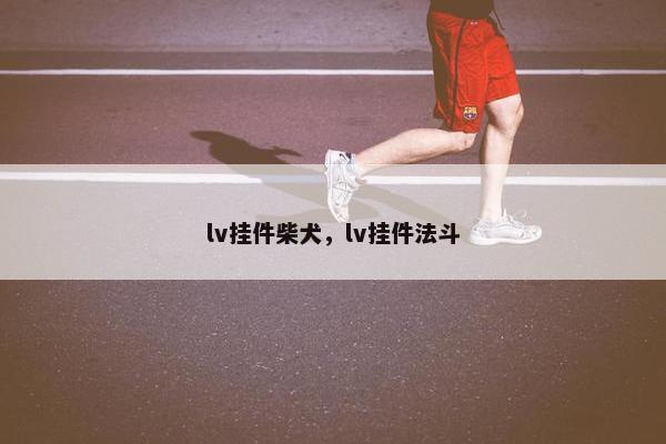 lv挂件柴犬，lv挂件法斗