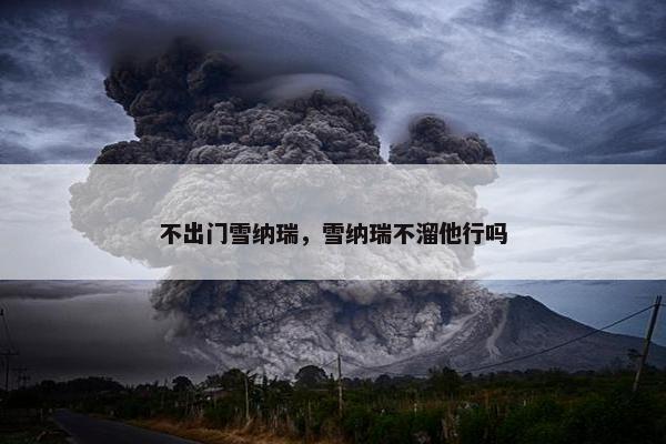 不出门雪纳瑞，雪纳瑞不溜他行吗