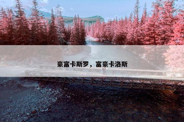 豪富卡斯罗，富豪卡洛斯