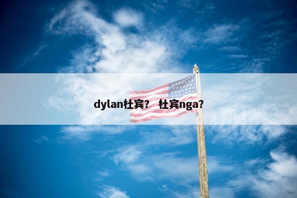 dylan杜宾？ 杜宾nga？
