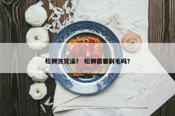 松狮洗完澡？ 松狮需要剃毛吗？
