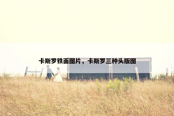 卡斯罗铁面图片，卡斯罗三种头版图